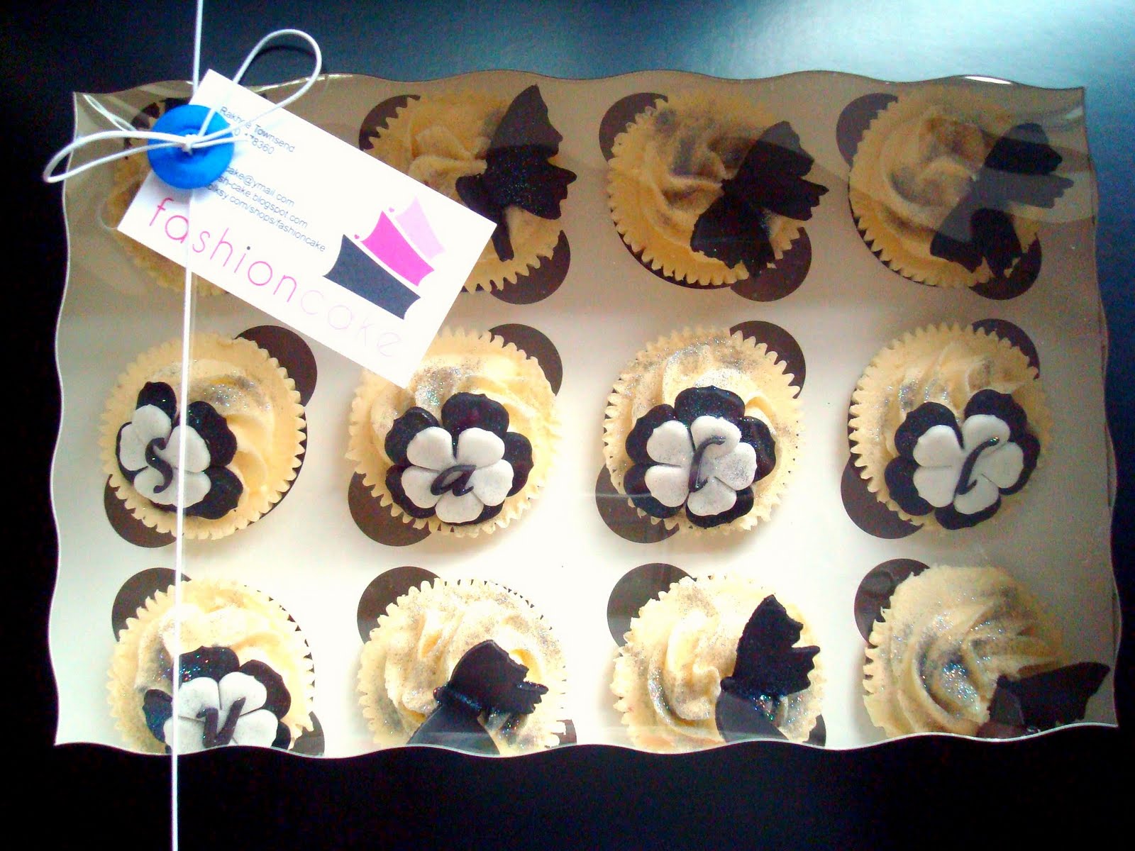 Fashion cake butterfly cupcake boxes