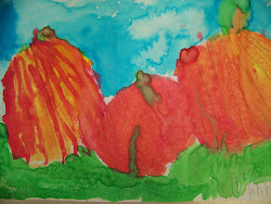 watercolor painting kindergarten mixing 2009