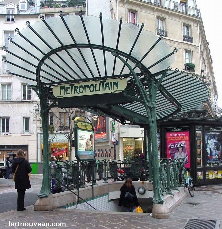 Le coin du fle: Entrées de métro à Paris