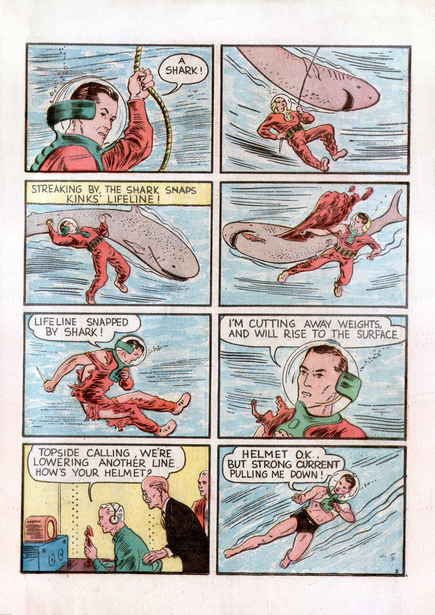 Read online Fight Comics comic -  Issue #1 - 35