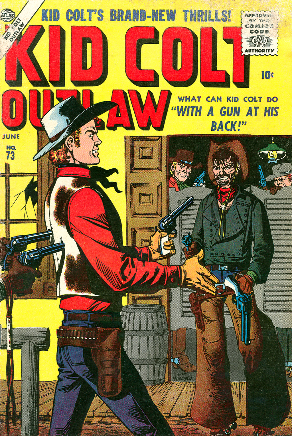 Read online Kid Colt Outlaw comic -  Issue #73 - 1