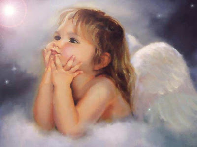 Cute Baby Fantasy Angel Wallpaper