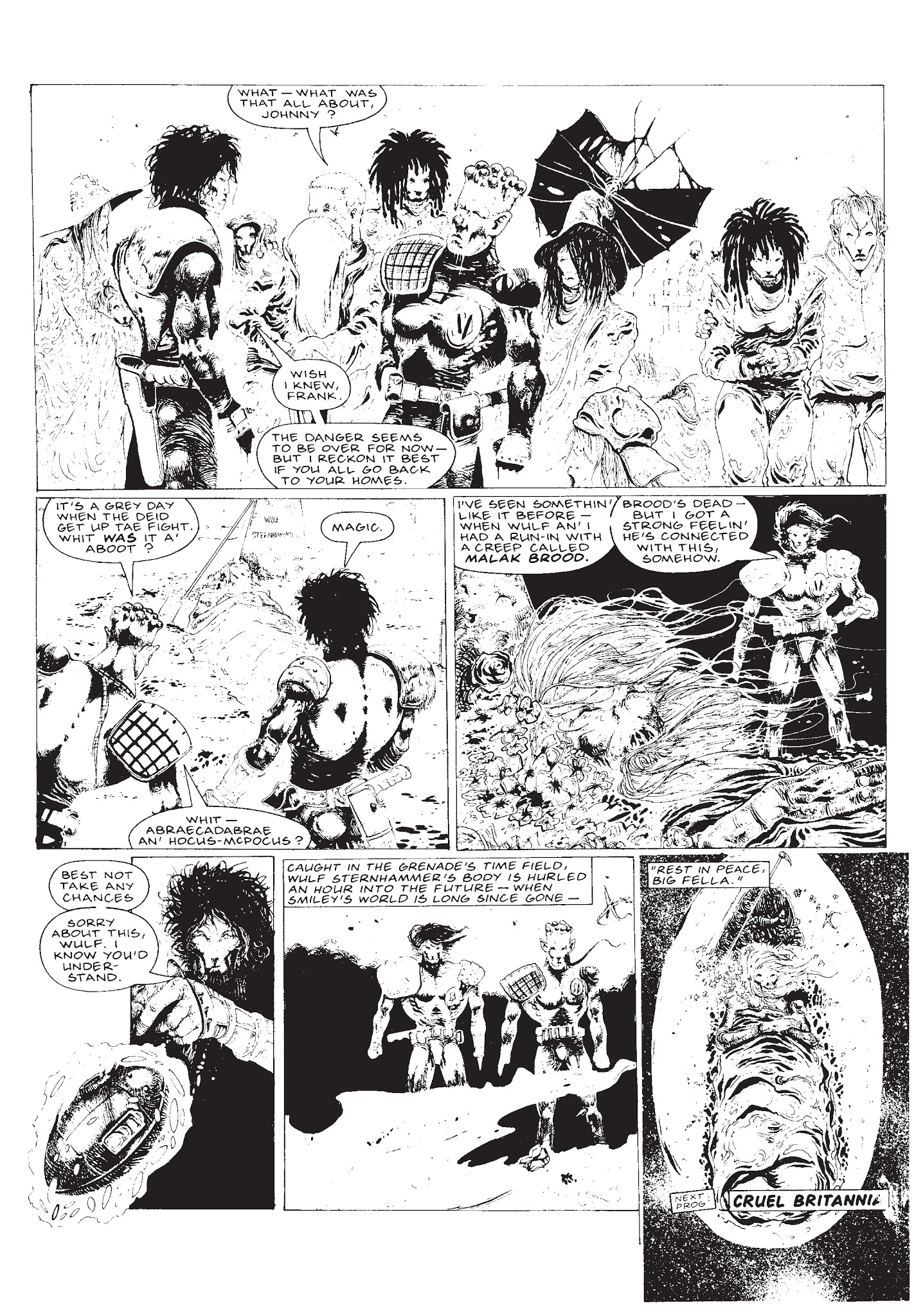Read online Strontium Dog: Search/Destroy Agency Files comic -  Issue # TPB 5 - 27