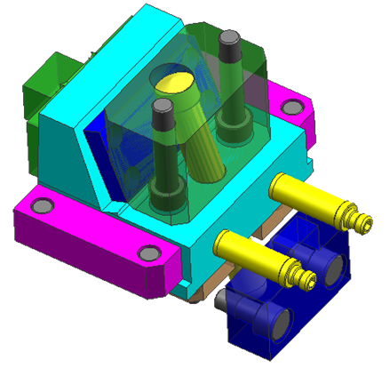 slider cam angular construction mold injection core mould cavity undercut system technology close lift engineering tutorial
