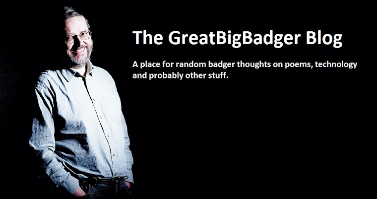 The GreatBigBadger Blog