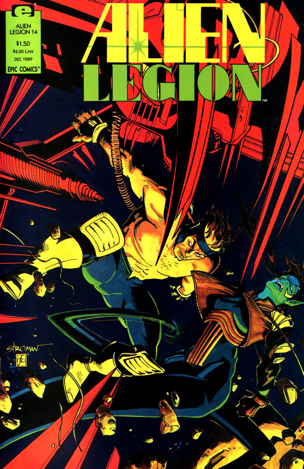 Read online Alien Legion (1987) comic -  Issue #14 - 2
