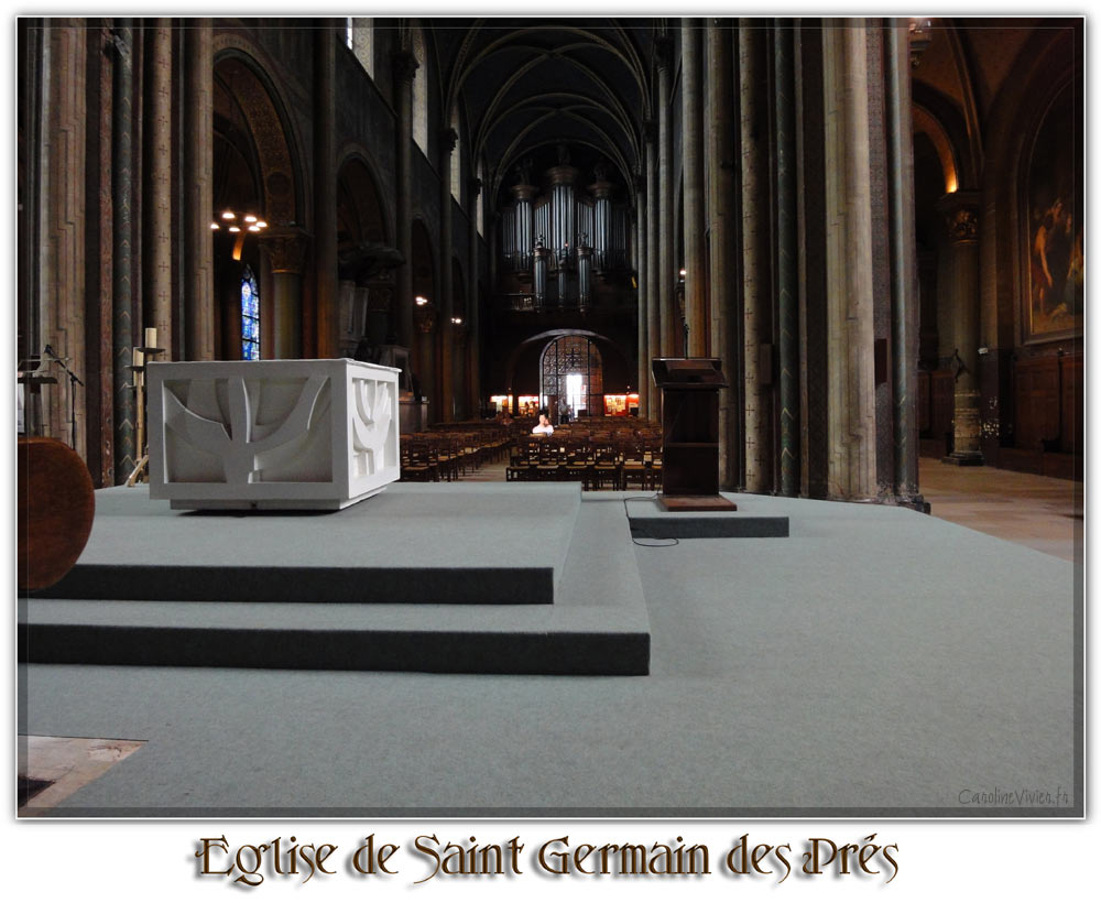 Eglise de Saint Germain des Prés à Paris