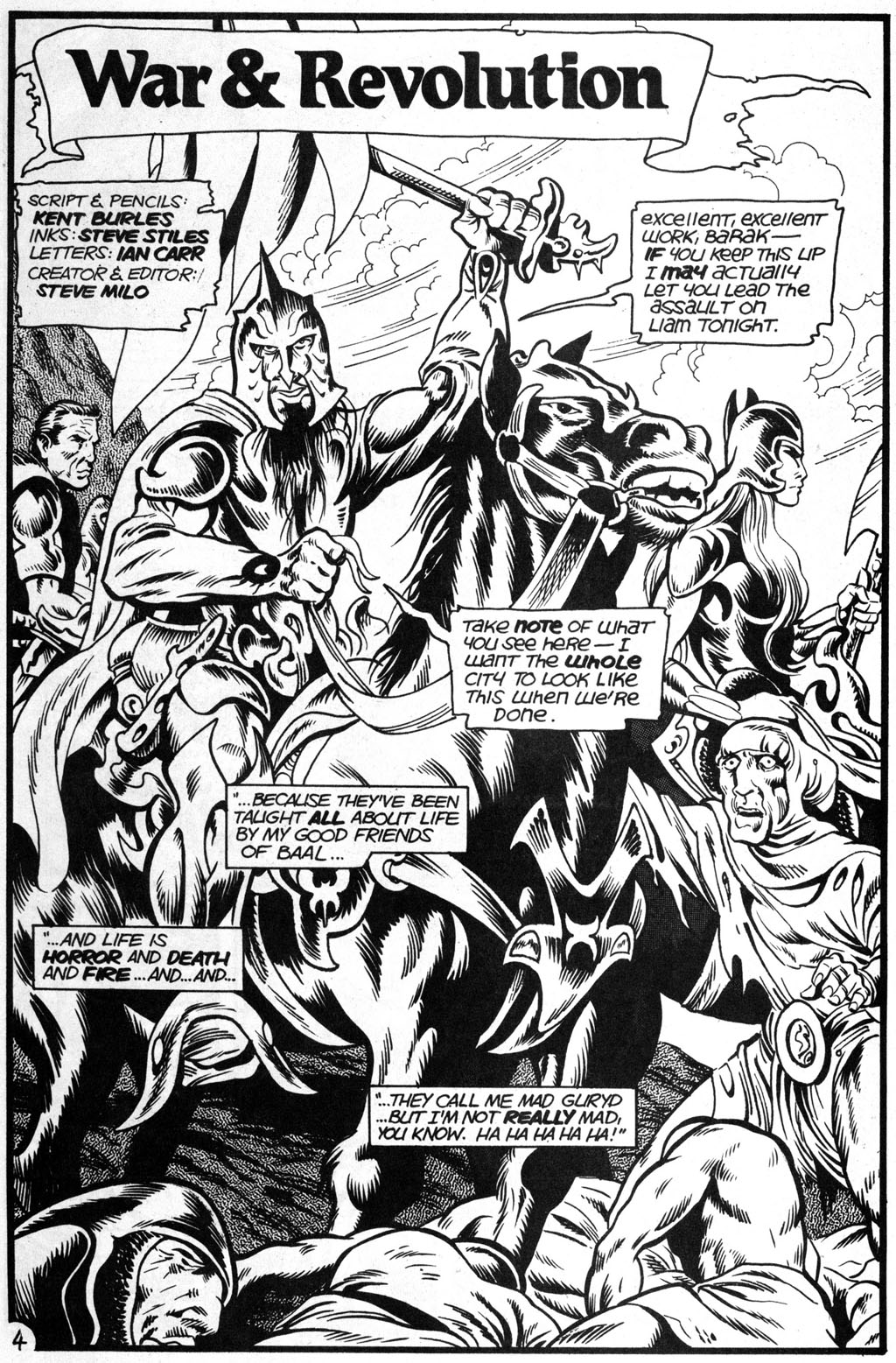 Read online Adventurers (1989) comic -  Issue #3 - 5