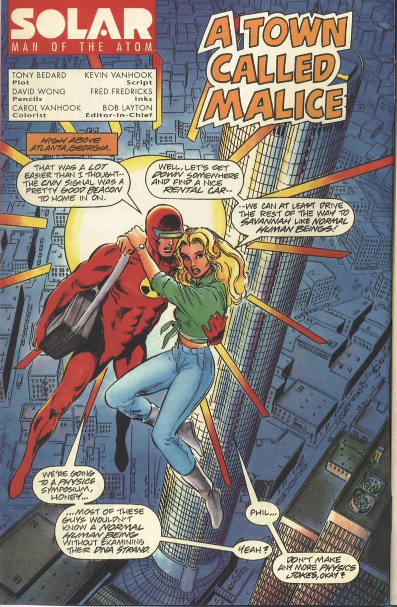 Read online Solar, Man of the Atom comic -  Issue #26 - 3