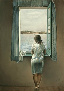 Muchacha en la ventana - Salvador Dalí