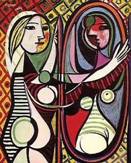 Niña frente al espejo - Pablo Picasso