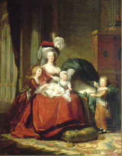 María Antonieta y sus hijos - Elisabeth Louise Vigée 