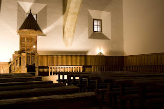 Aula de Fray Luis de León en la Universidad de Salamanca