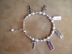 Faith Hope Love charm bracelet