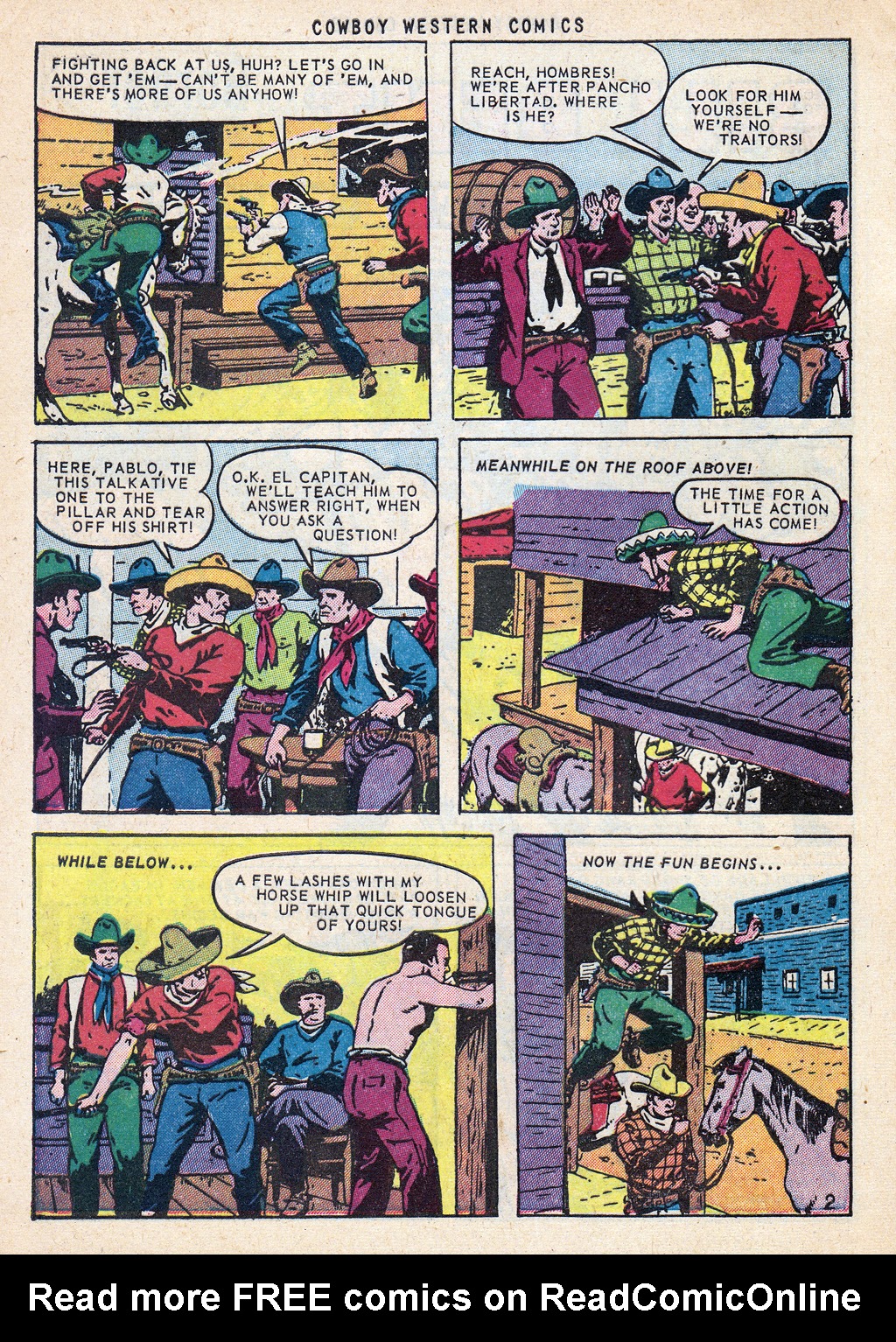 Read online Cowboy Western Comics (1948) comic -  Issue #38 - 4