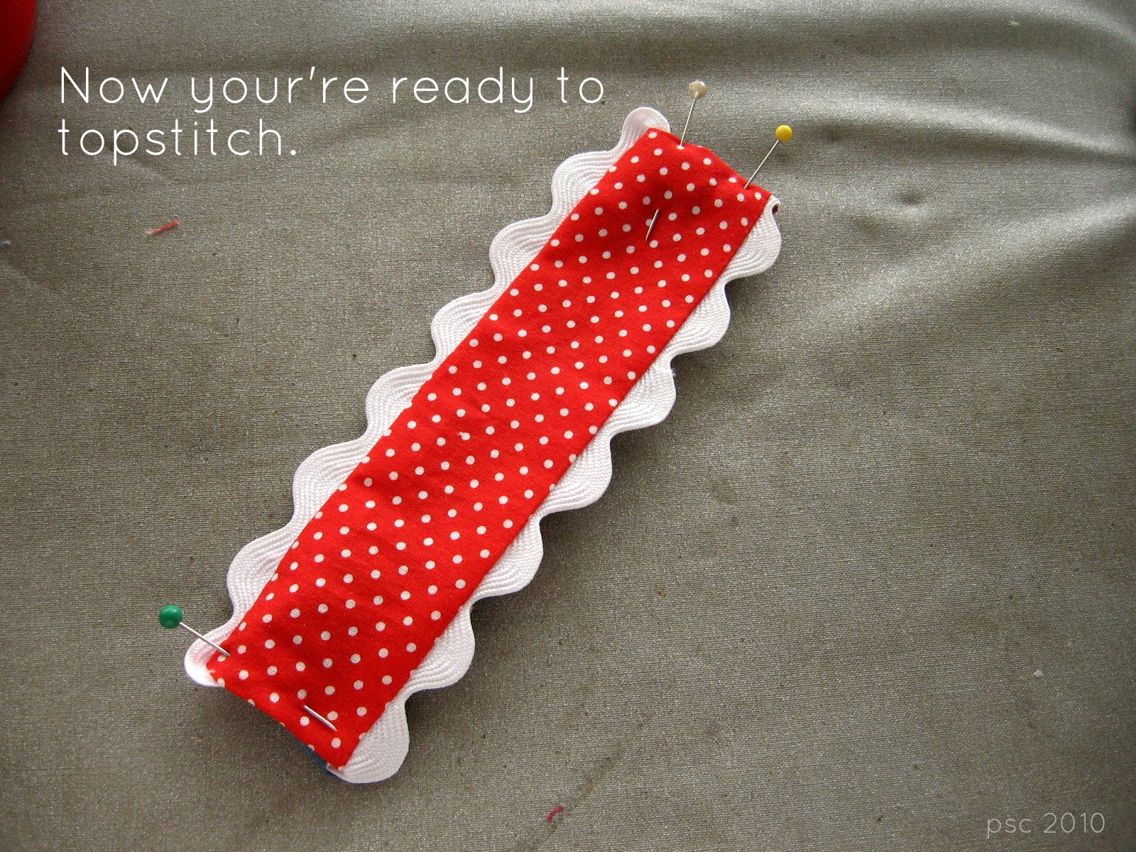 Pickup Some Creativity Reversible Fabric Napkin Ring Tutorial