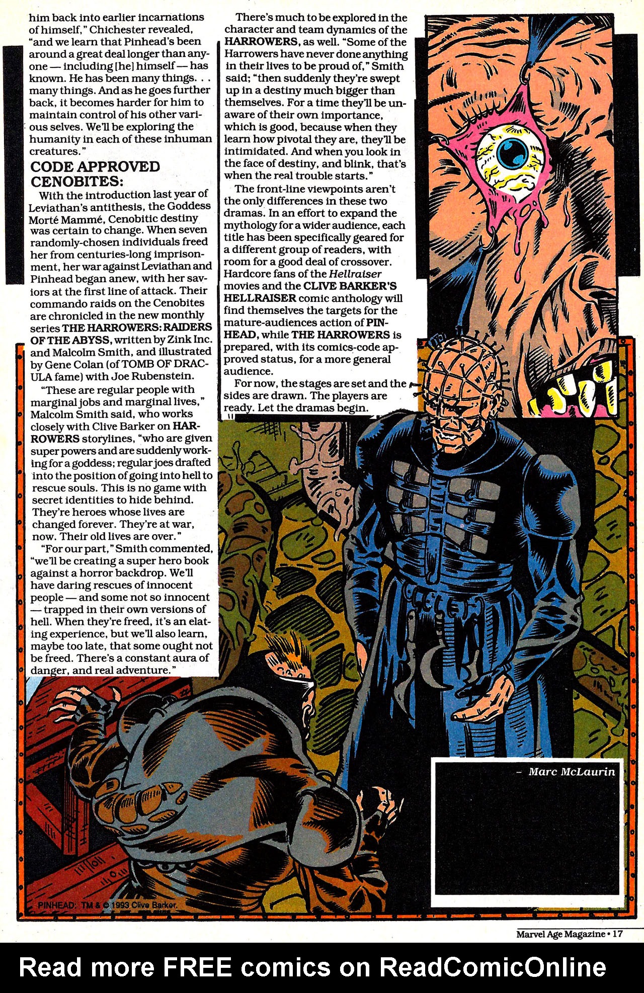 Read online Marvel Age comic -  Issue #130 - 19