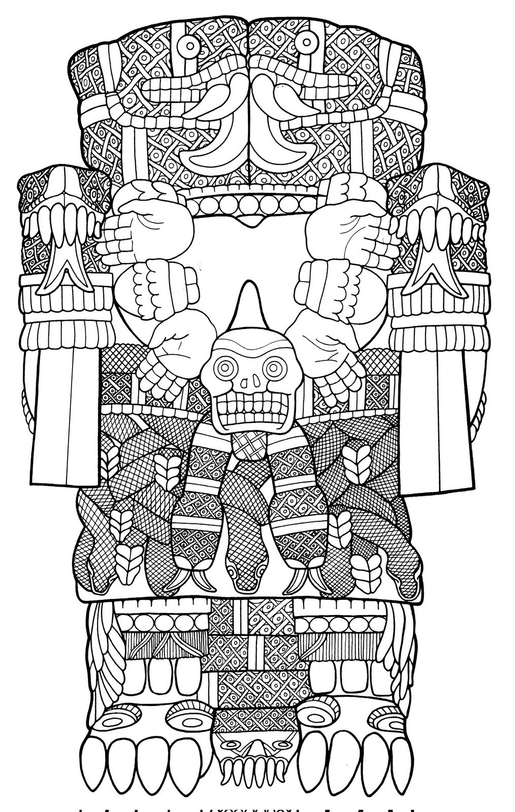 Coatlicue Goddess, image size:1014x1600