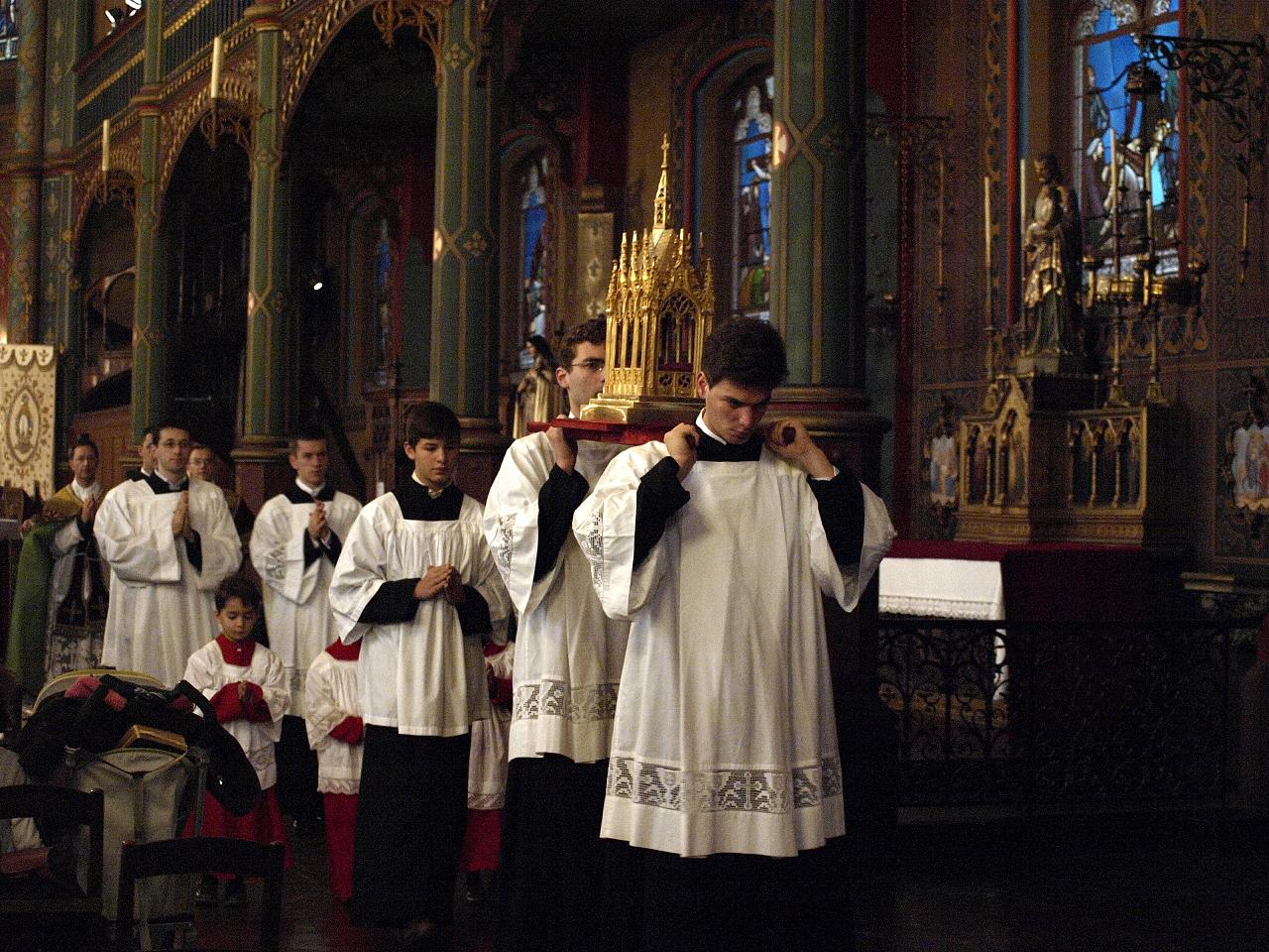 New Liturgical Movement Ceremonies on the Feast of St. Eugene at the
