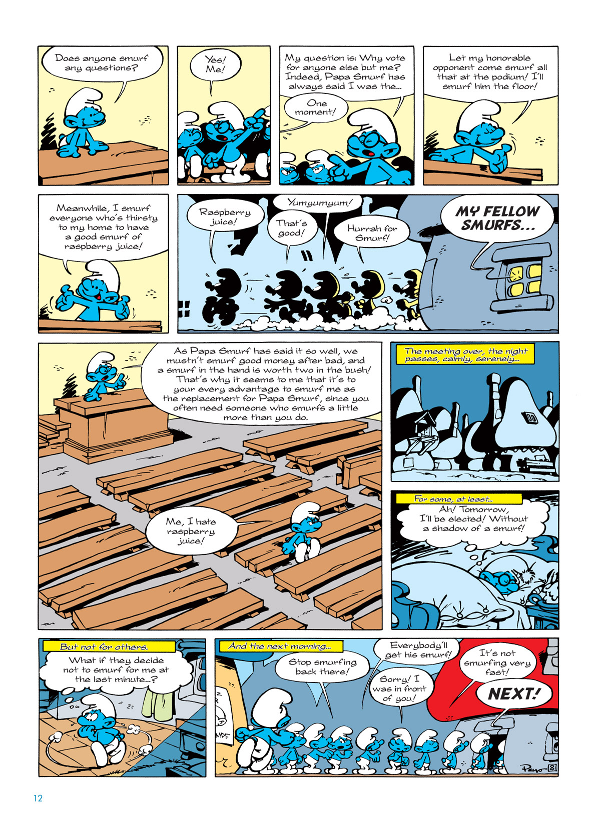 Read online The Smurfs comic -  Issue #3 - 12