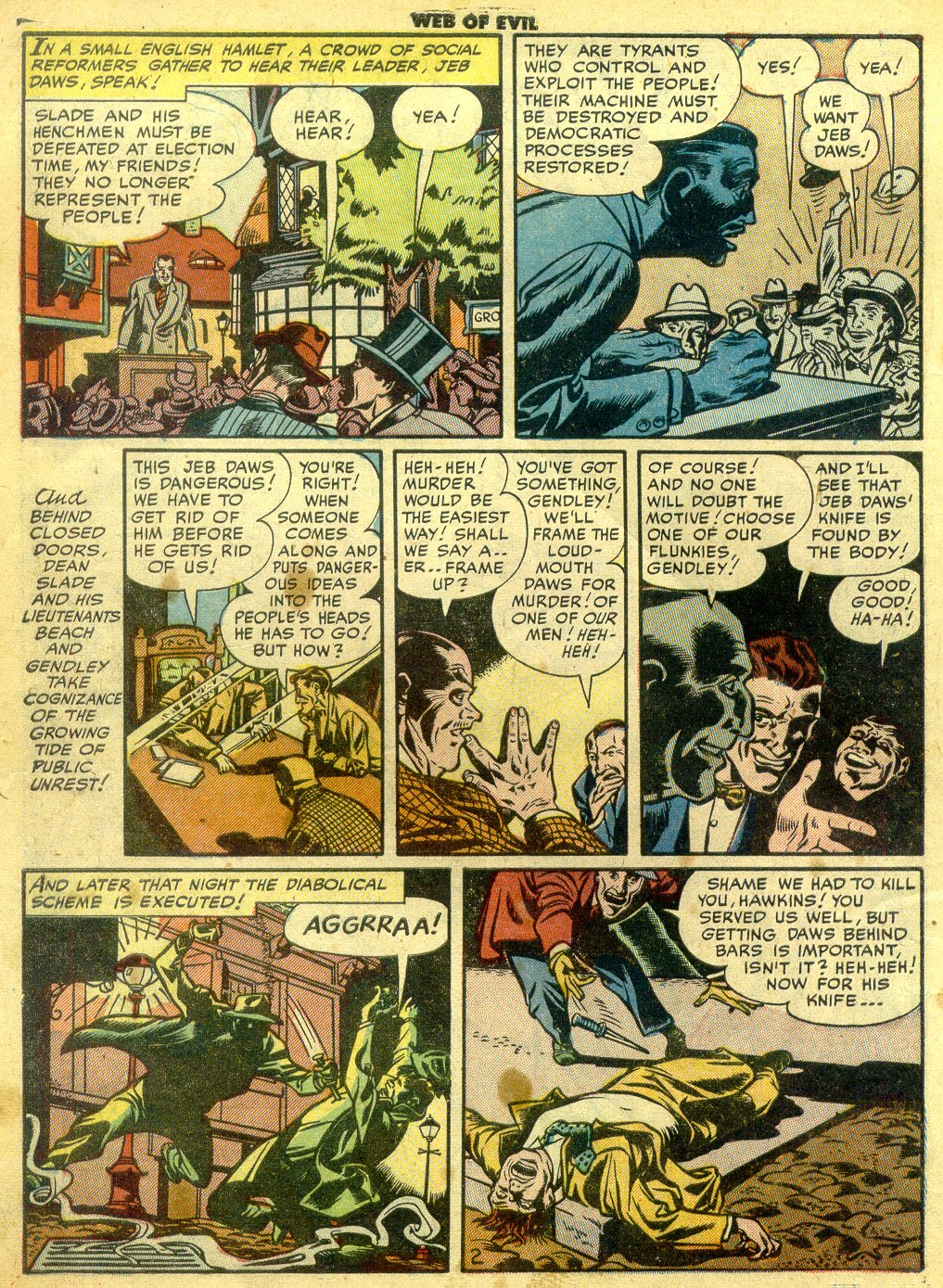 Read online Web of Evil comic -  Issue #2 - 3