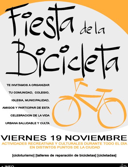 Primera Fiesta Cultural de la Bicicleta