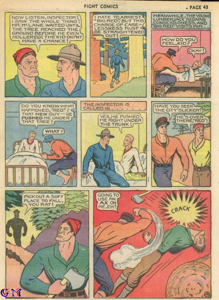 Read online Fight Comics comic -  Issue #5 - 46