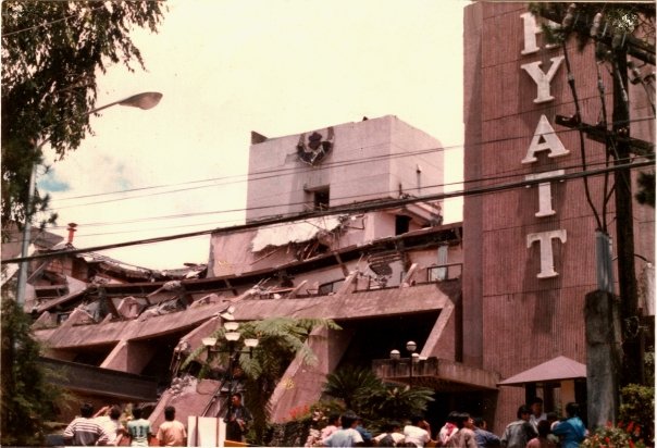 Where did the 1990 luzon earthquake happen