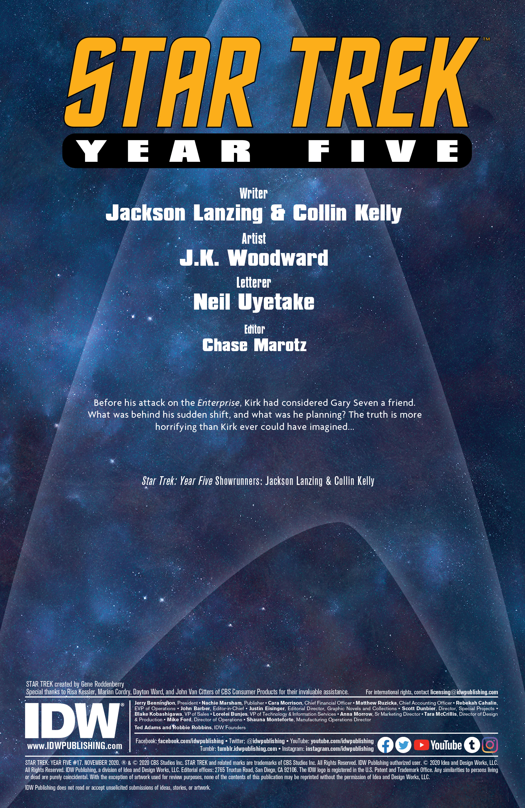 Read online Star Trek: Year Five comic -  Issue #17 - 2