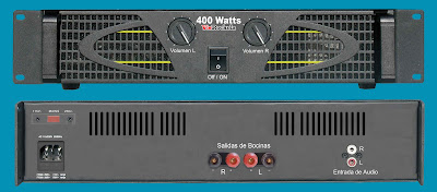 Amplificador 400 Watts