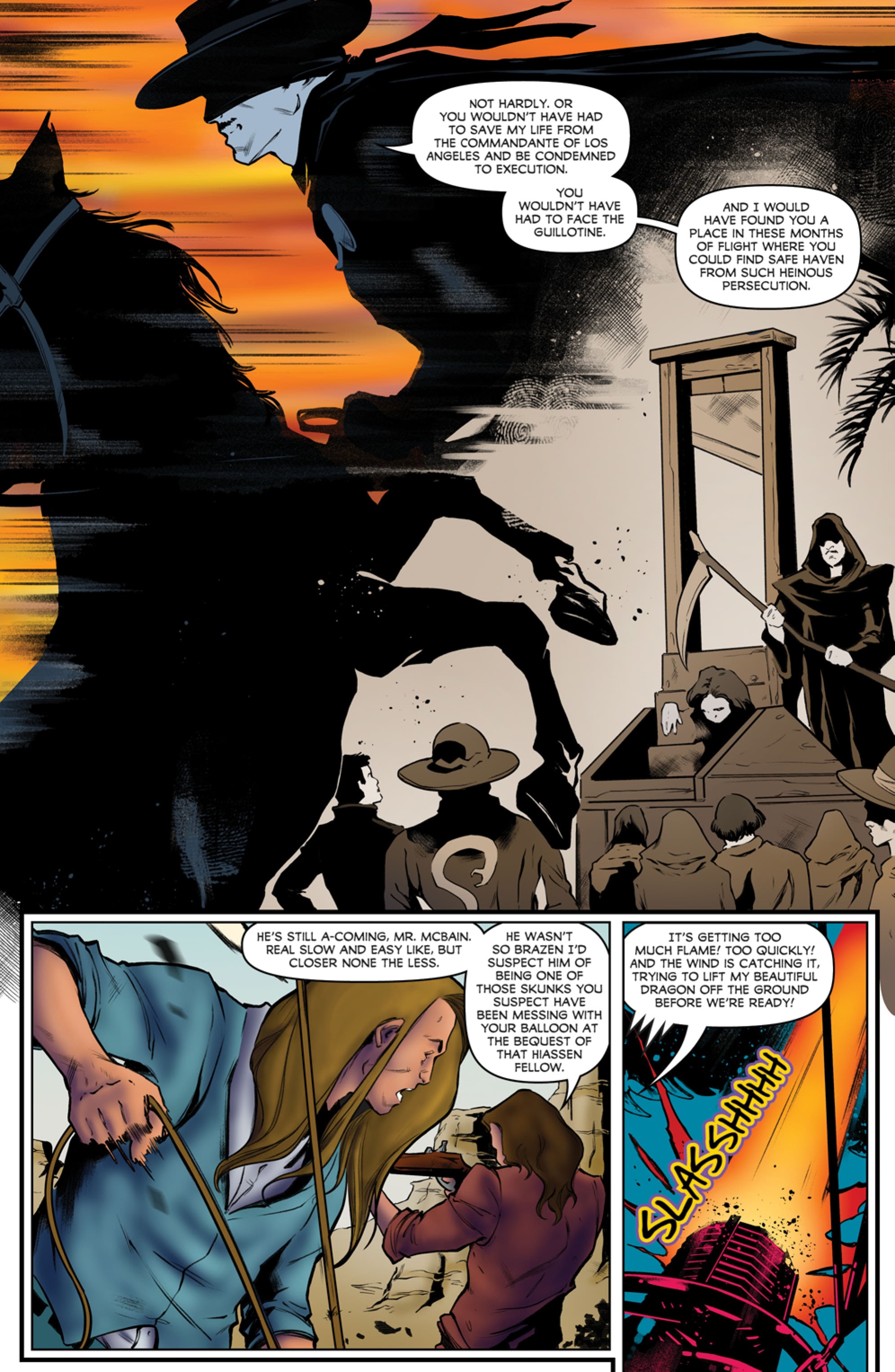 Read online Zorro Flights comic -  Issue #1 - 8