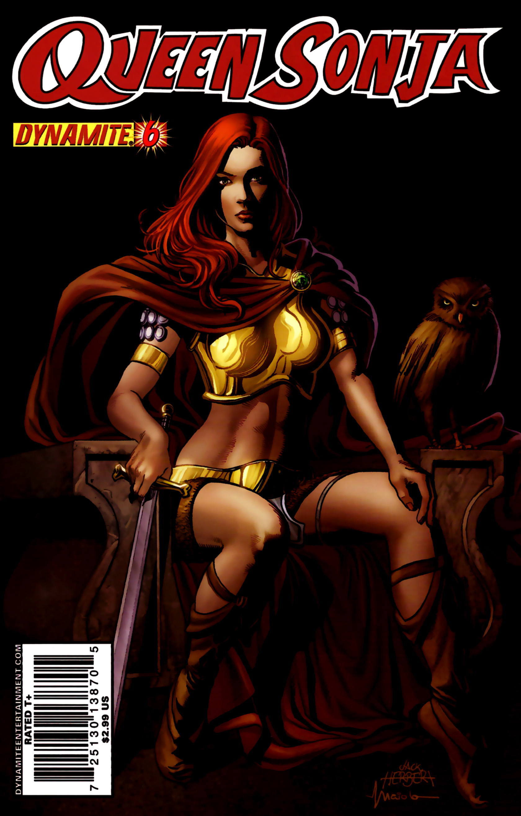 Read online Queen Sonja comic -  Issue #6 - 1