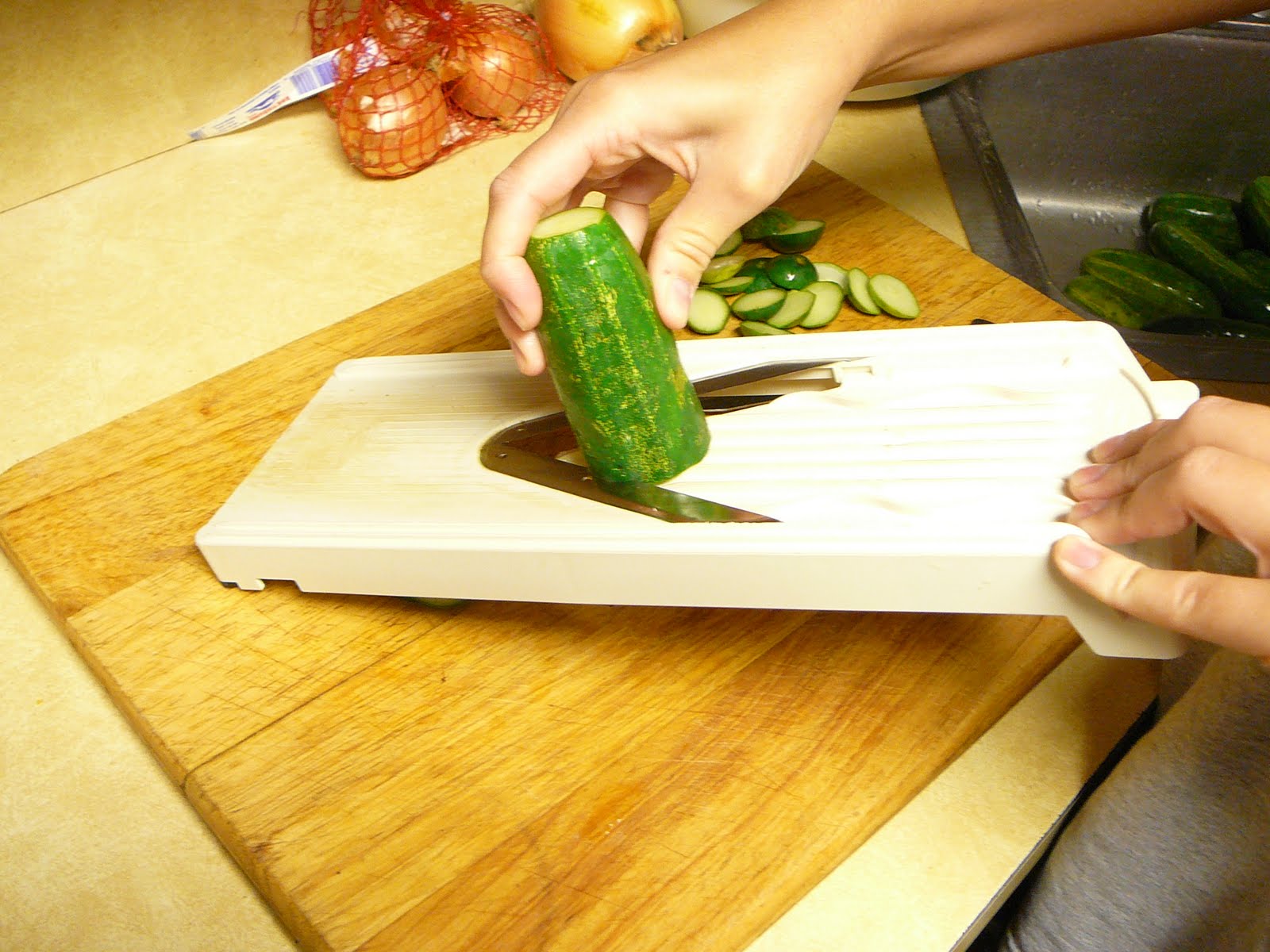 MAMA ZUKE COOKS !! Emeril's Homemade Sweet & Spicy Pickles