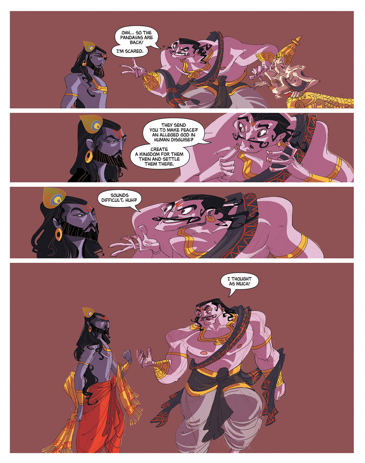 Read online Krishna: A Journey Within comic -  Issue # TPB (Part 2) - 7