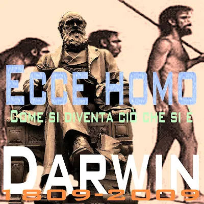 Darwin in una elaborazione di Leonardo Basile