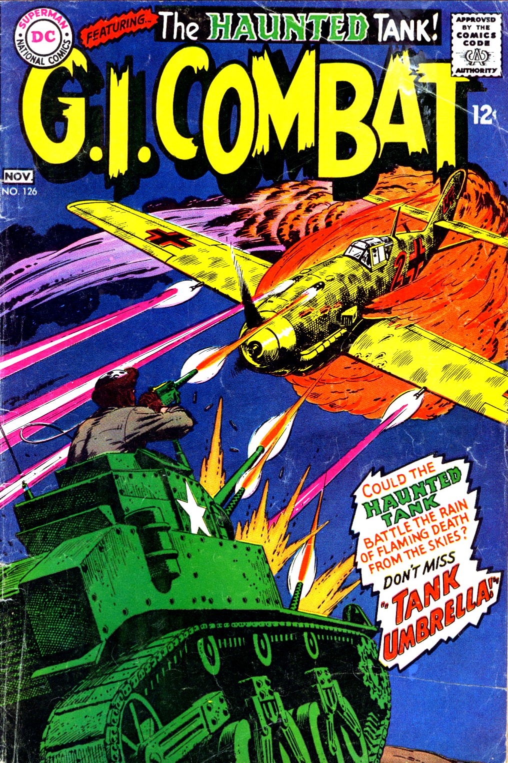 Read online G.I. Combat (1952) comic -  Issue #126 - 1