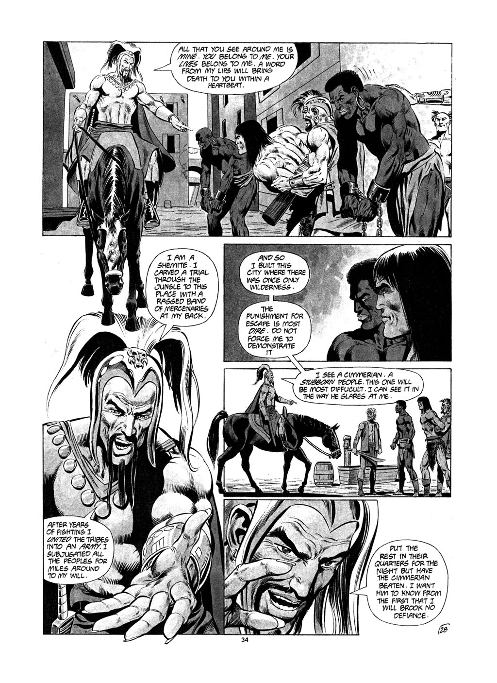 The Savage Sword Of Conan issue 149 - Page 34