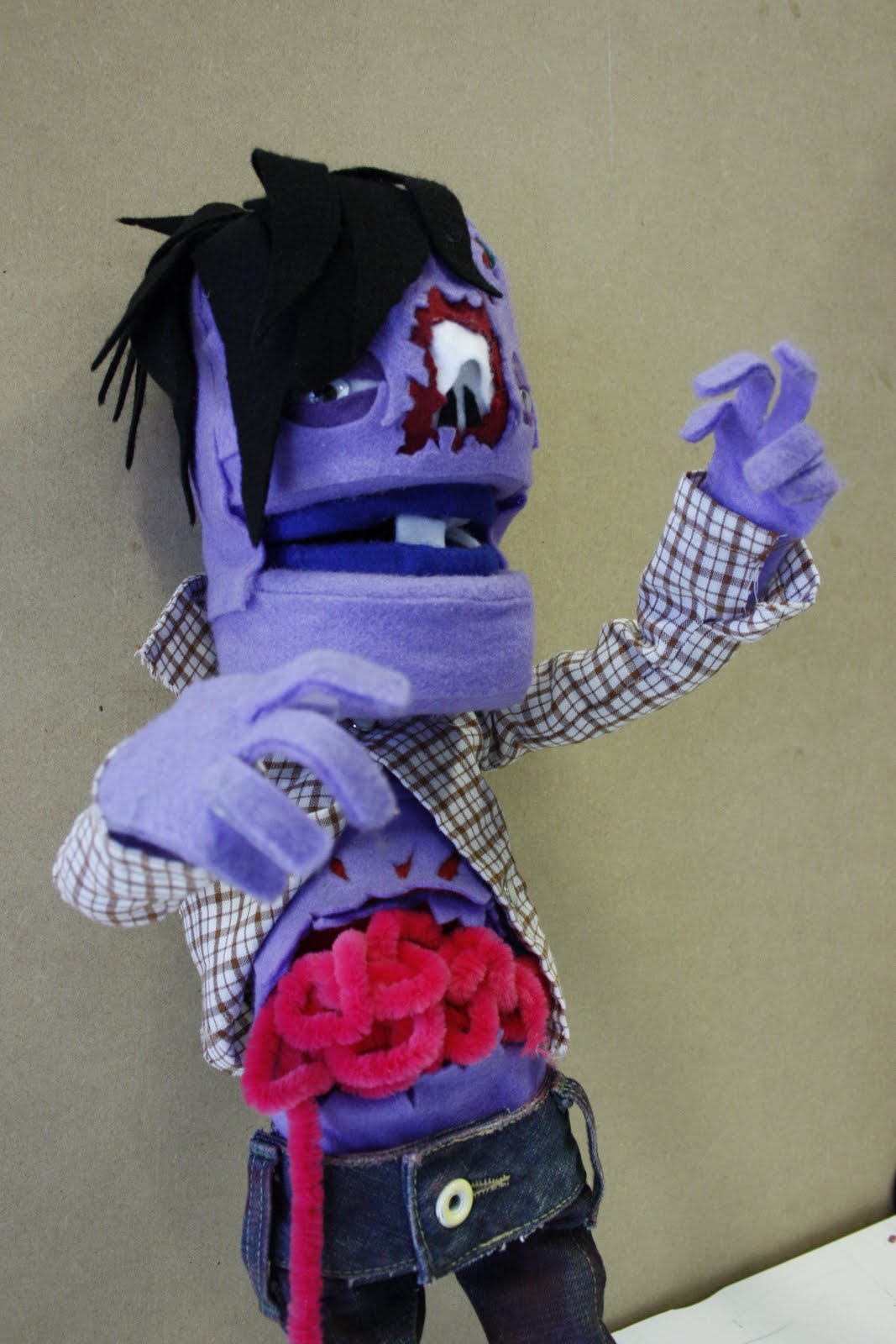 Andrew Robinson Zombie Puppet