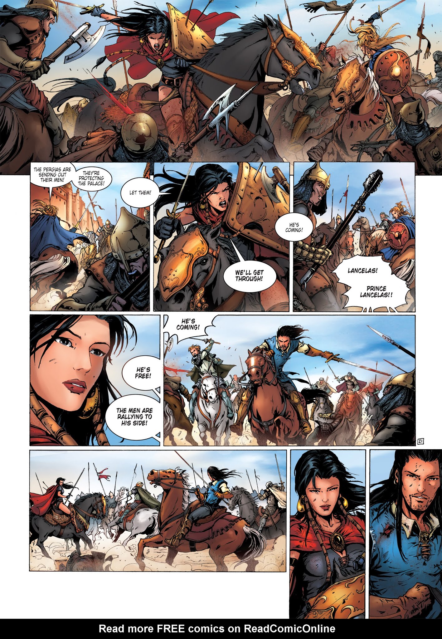 Read online Chronicles of the Dragon Knights comic -  Issue #13 - 23