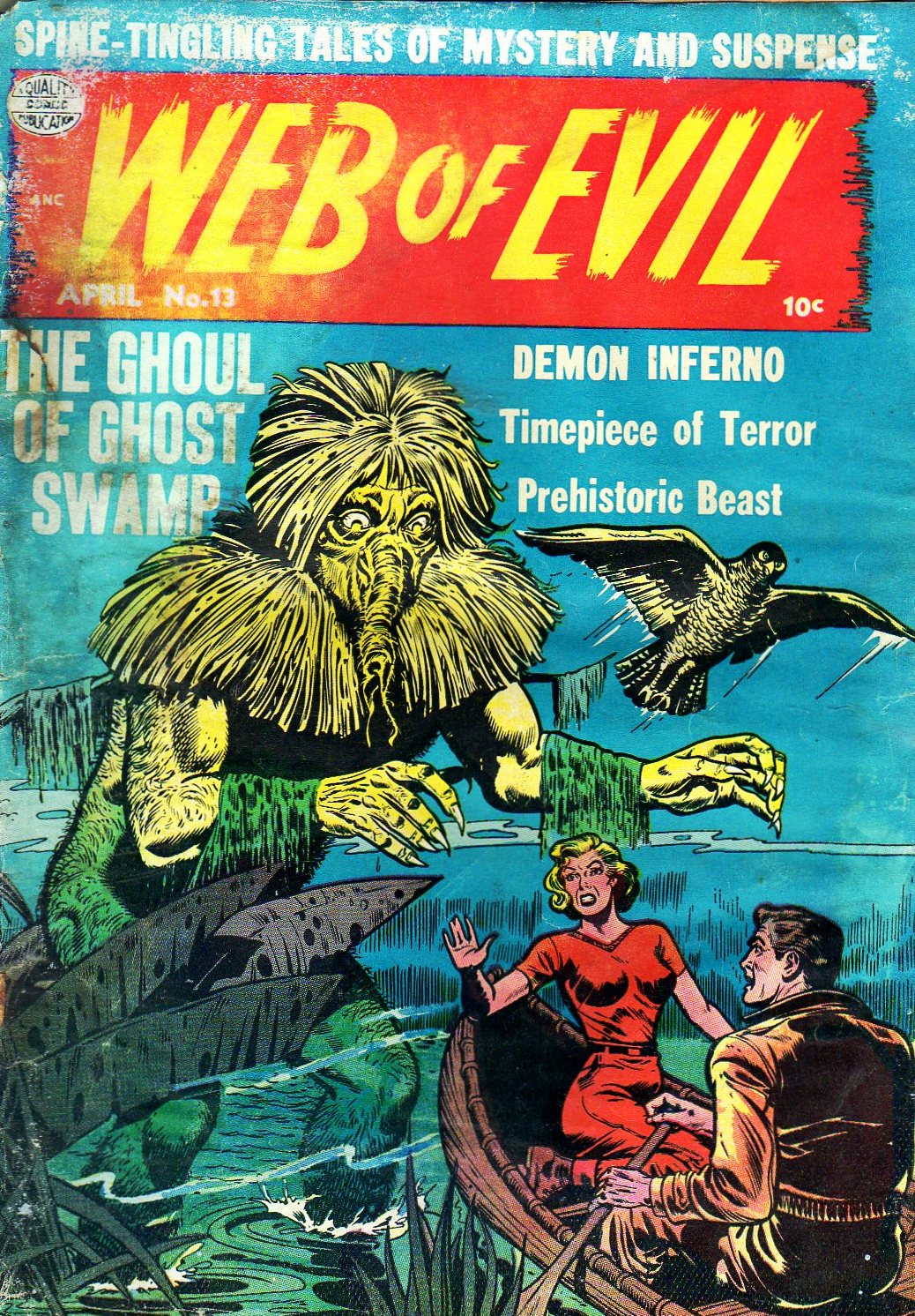 Read online Web of Evil comic -  Issue #13 - 1