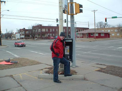 pay phone at Central and St. Francis used by BTK on Dec. 9, 1977