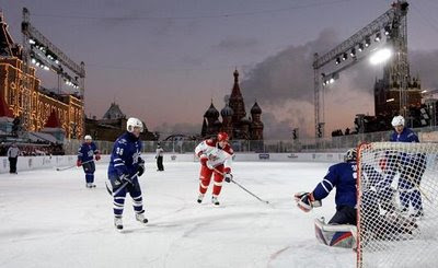 KHL All-Star game - Red Square, Moscow