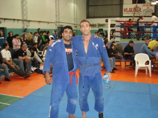 Miño y Barbosa despues de una final disputadisima!!