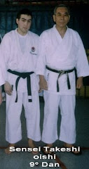 Sensei Takeshi Oishi 9º Dan, Junto a Sensei Juan Acevedo