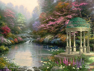 Mind Numbingly Boring Lovely Picture Thomas Kinkade - Simple Trend
