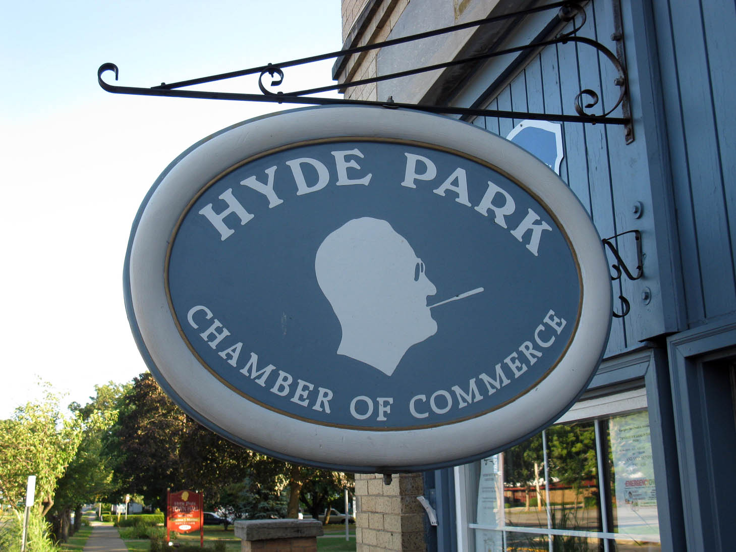 Eccentric Roadside Hyde Park, New York Everything's coming up Roosevelt