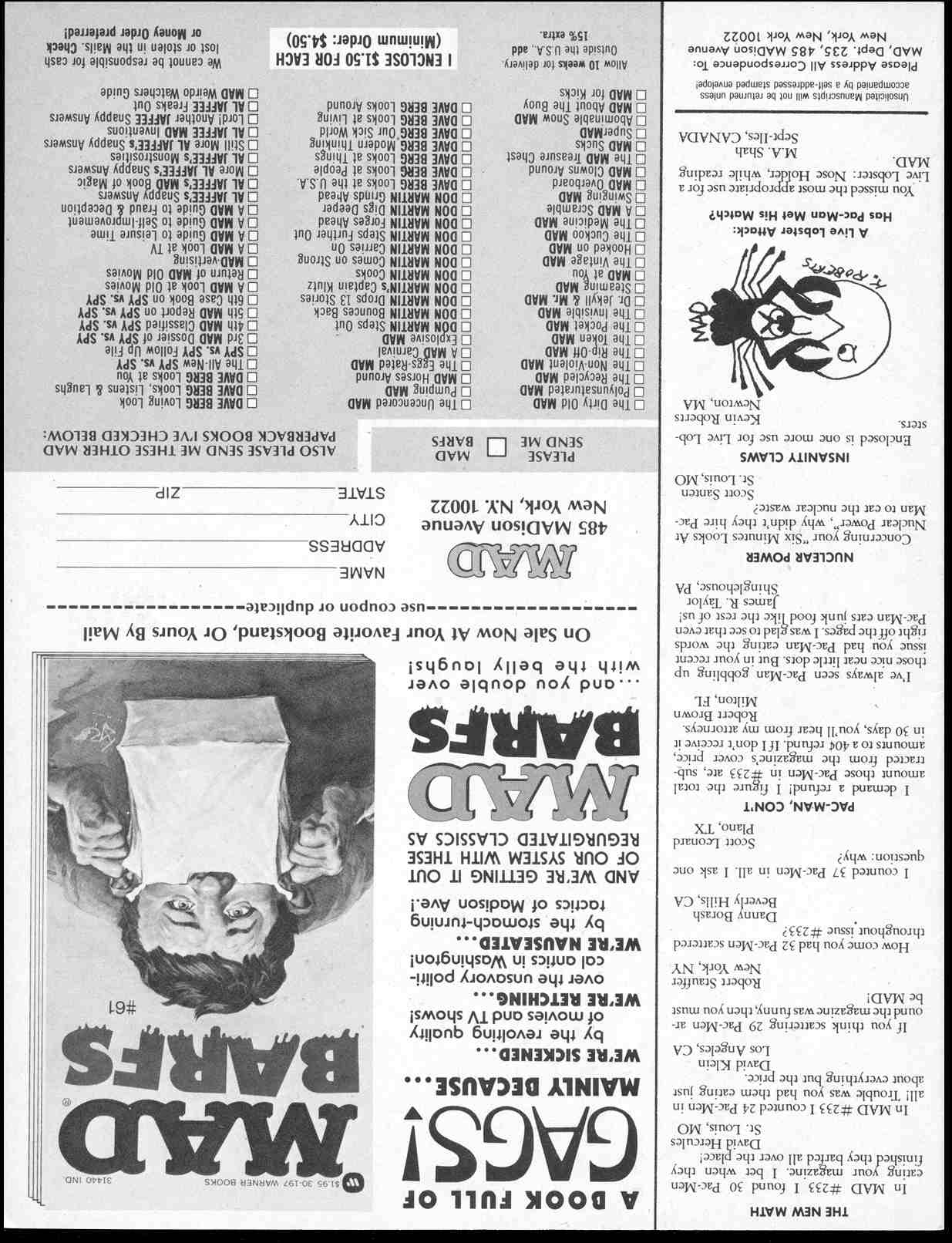 Read online MAD comic -  Issue #235 - 48