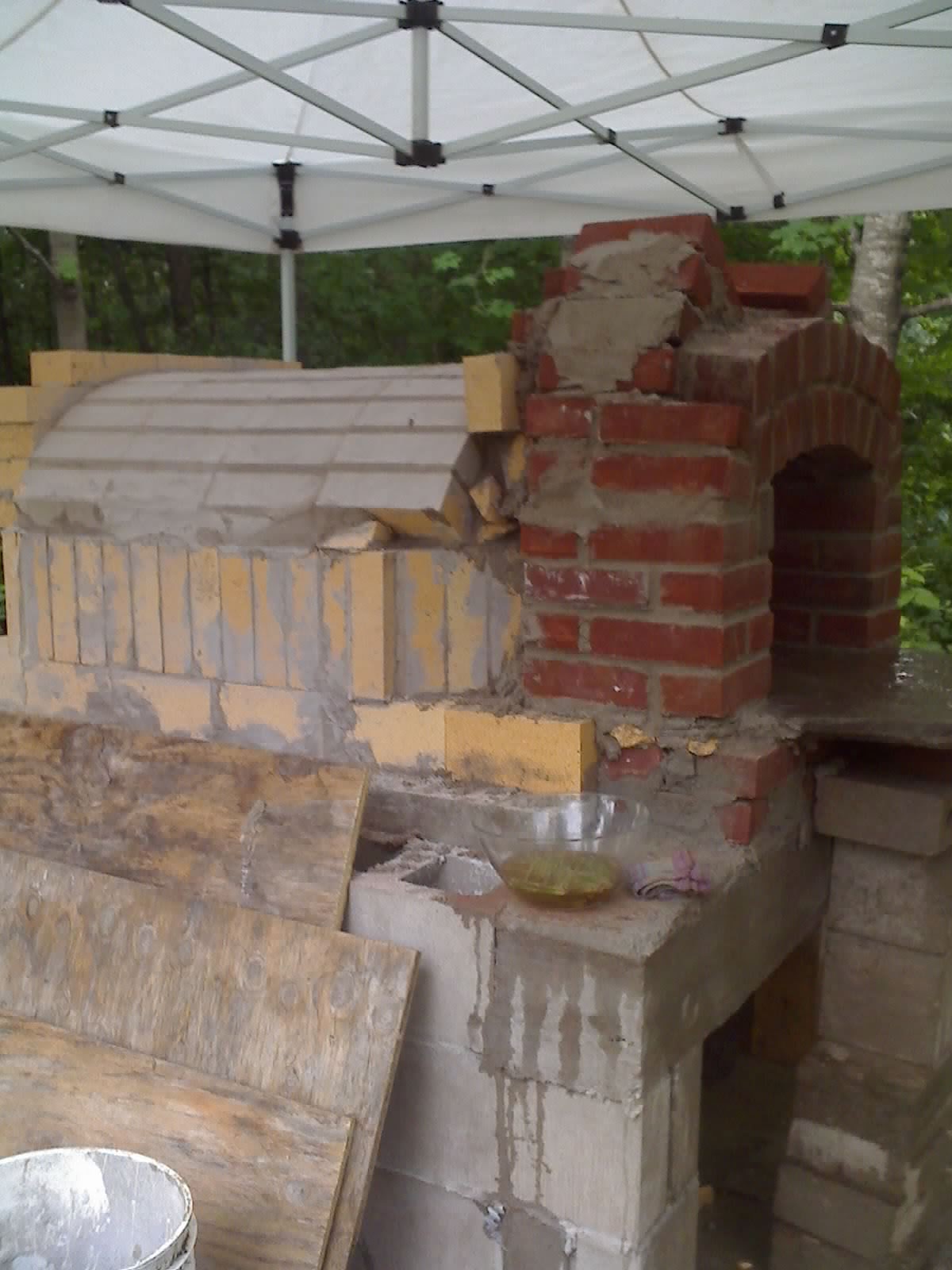 Sullivan Stone Works Brick bread oven