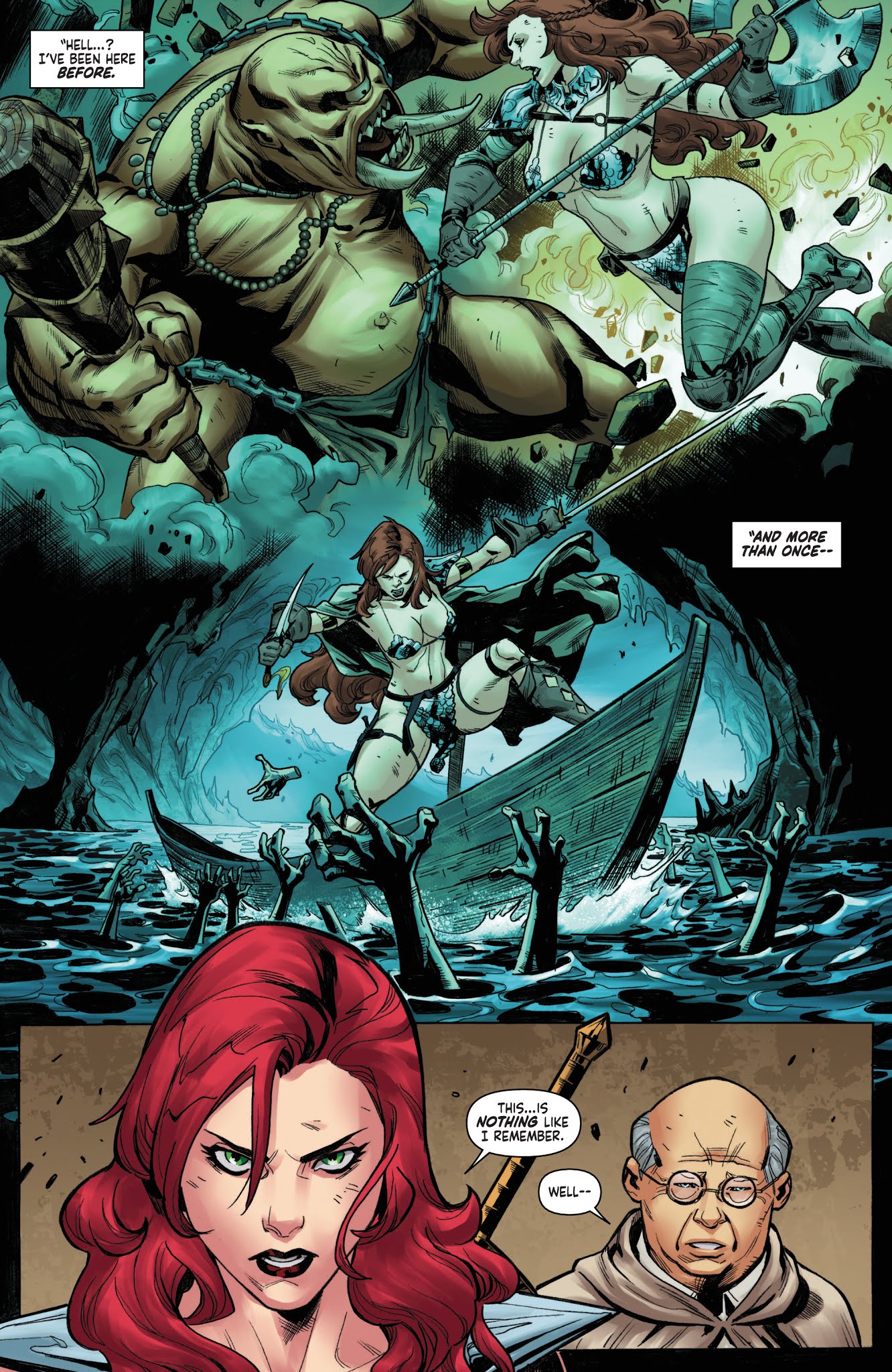 Read online Red Sonja Vol. 4 comic -  Issue # _TPB 3 (Part 1) - 31