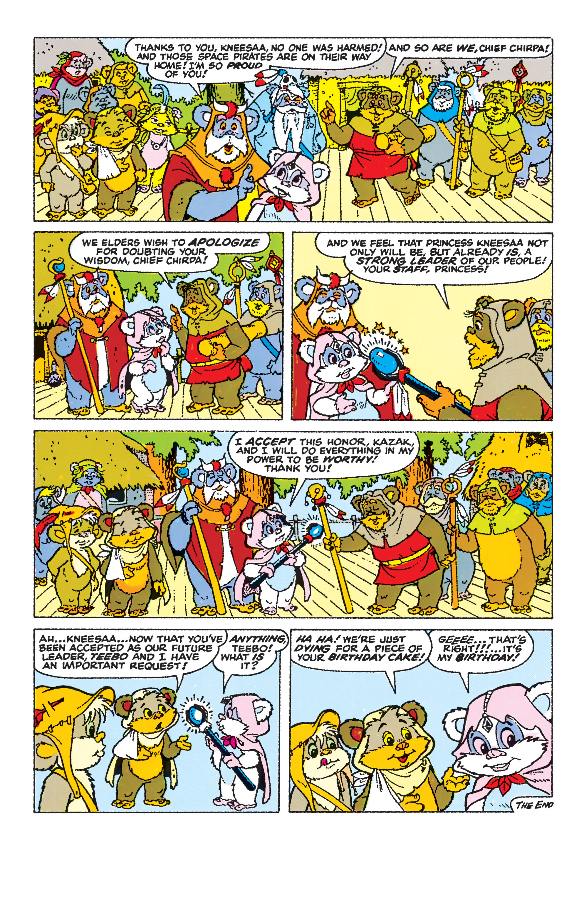Read online Ewoks comic -  Issue #2 - 22